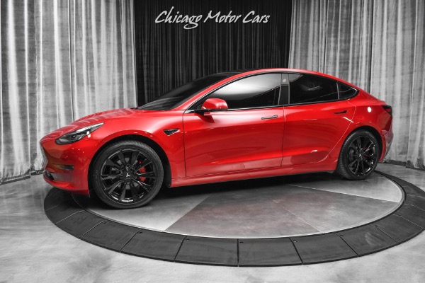 Used 2018 Tesla Model 3 Sedan Long Range Enhanced Autopilot for sale Sold at Chicago Motor Cars in West Chicago IL 60185 1