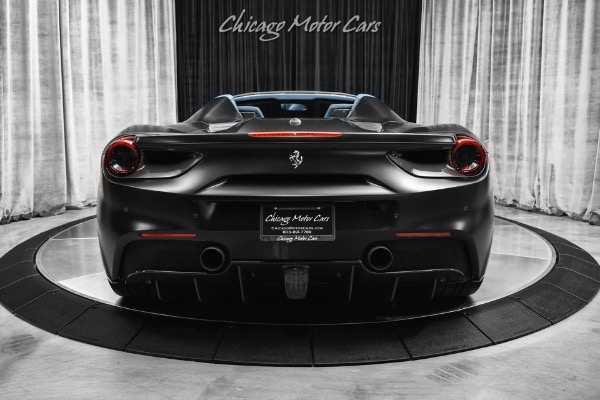 Used 2018 Ferrari 488 Spider Convertible $427k+ MSRP 1 of 1 Spec Factory Matte Black Paint HRE Wheels for sale Sold at Chicago Motor Cars in West Chicago IL 60185 4