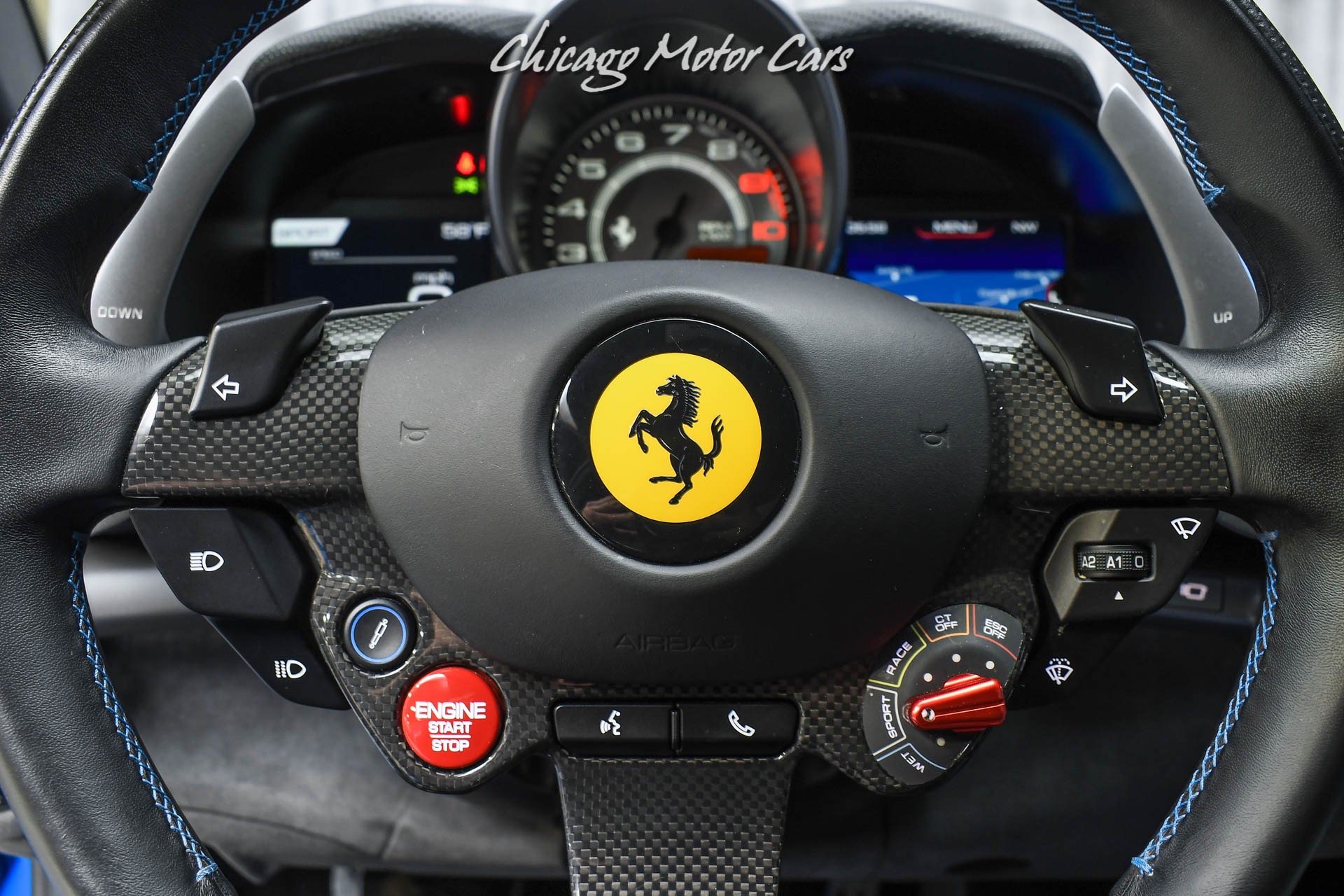 Used-2019-Ferrari-812-Superfast-RARE-Azzurro-Dino-Paint-FULL-PPF-Capristo-Exhaust-LOADED