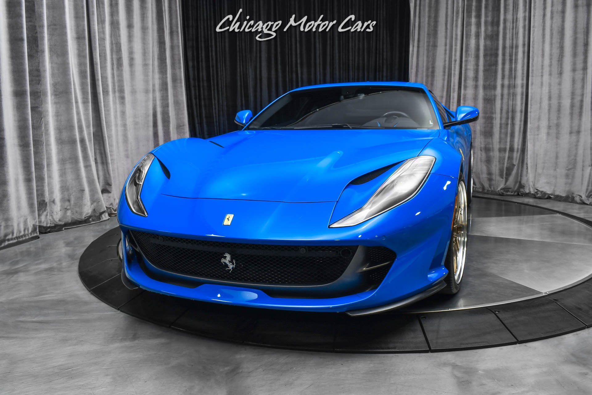 Used-2019-Ferrari-812-Superfast-RARE-Azzurro-Dino-Paint-FULL-PPF-Capristo-Exhaust-LOADED