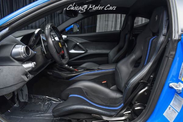 Used-2019-Ferrari-812-Superfast-RARE-Azzurro-Dino-Paint-FULL-PPF-Capristo-Exhaust-LOADED