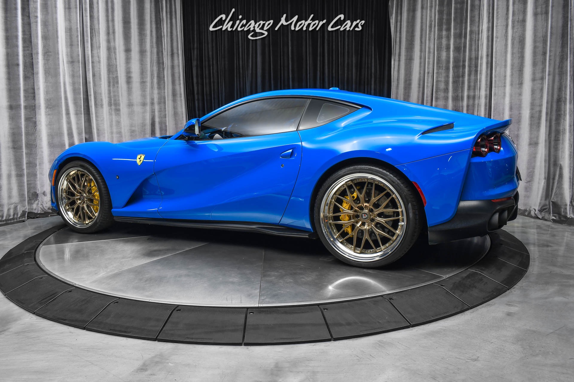 Used-2019-Ferrari-812-Superfast-RARE-Azzurro-Dino-Paint-FULL-PPF-Capristo-Exhaust-LOADED