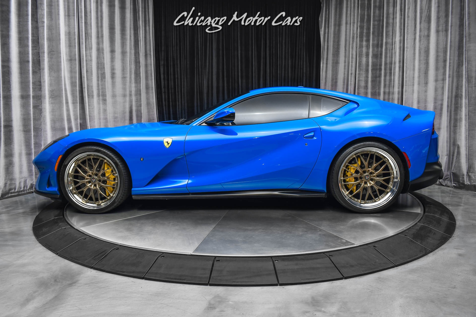 Used-2019-Ferrari-812-Superfast-RARE-Azzurro-Dino-Paint-FULL-PPF-Capristo-Exhaust-LOADED