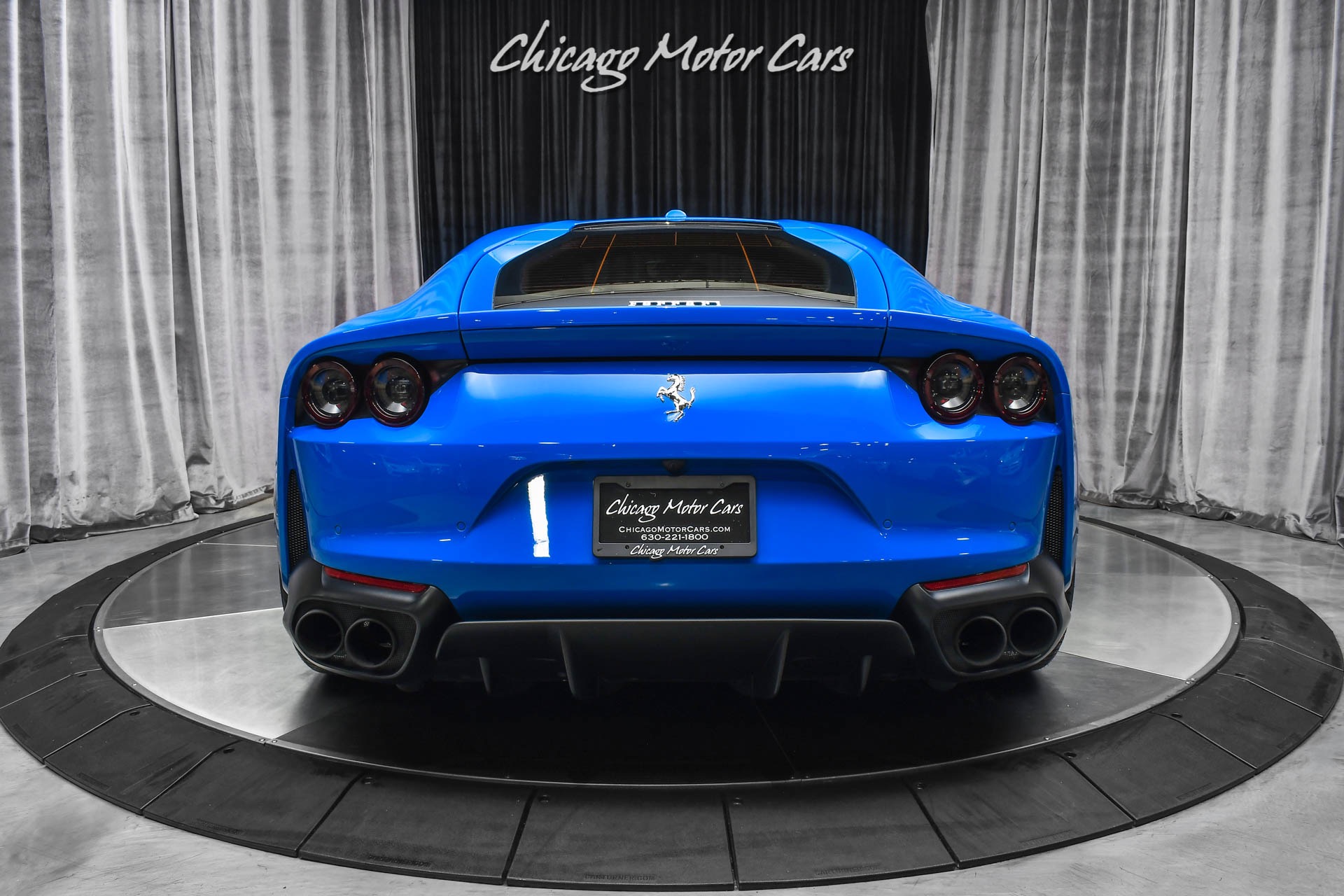 Used-2019-Ferrari-812-Superfast-RARE-Azzurro-Dino-Paint-FULL-PPF-Capristo-Exhaust-LOADED