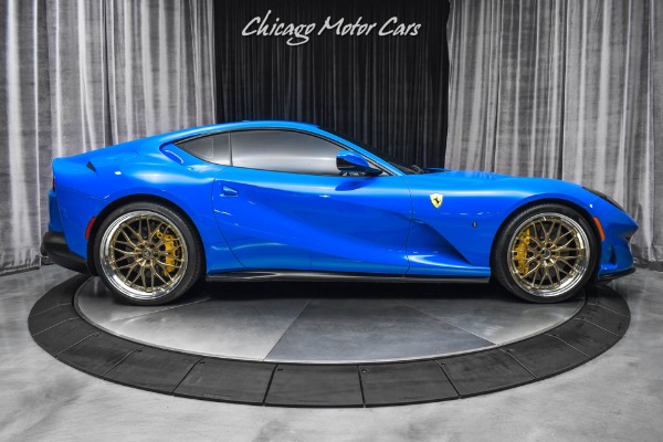 Used-2019-Ferrari-812-Superfast-RARE-Azzurro-Dino-Paint-FULL-PPF-Capristo-Exhaust-LOADED