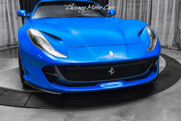 Used-2019-Ferrari-812-Superfast-RARE-Azzurro-Dino-Paint-FULL-PPF-Capristo-Exhaust-LOADED