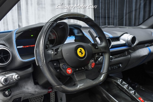 Used-2019-Ferrari-812-Superfast-RARE-Azzurro-Dino-Paint-FULL-PPF-Capristo-Exhaust-LOADED