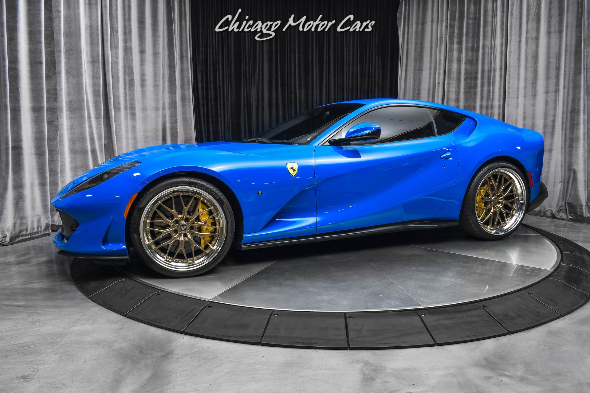 Used-2019-Ferrari-812-Superfast-RARE-Azzurro-Dino-Paint-FULL-PPF-Capristo-Exhaust-LOADED