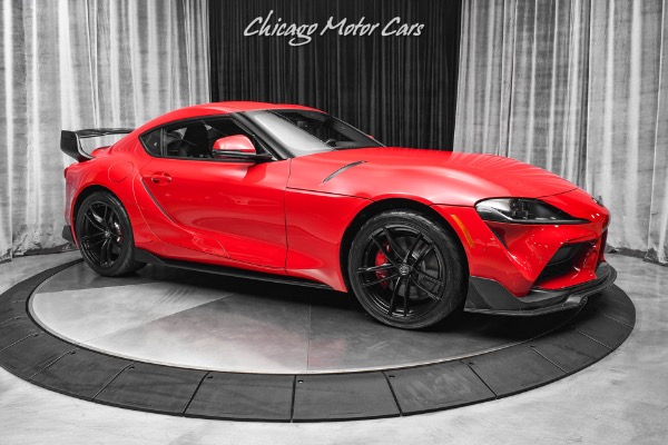 Used 2020 Toyota GR Supra Launch Edition! Driver Assist Pack! Carbon Steering Wheel! Upgrades! for sale Sold at Chicago Motor Cars in West Chicago IL 60185 6