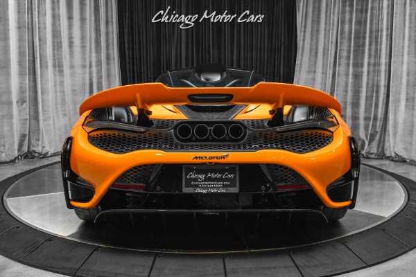 Used 2021 McLaren 765LT Coupe Roof Scoop Papaya Spark Orange! Club Sport Pro Pack LOADED for sale Sold at Chicago Motor Cars in West Chicago IL 60185 4