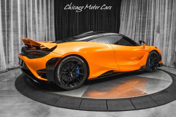 Used 2021 McLaren 765LT Coupe Roof Scoop Papaya Spark Orange! Club Sport Pro Pack LOADED for sale Sold at Chicago Motor Cars in West Chicago IL 60185 5