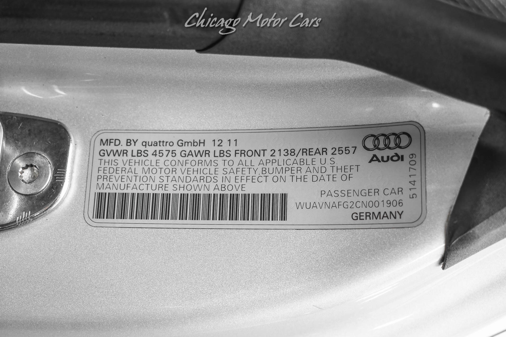 Used-2012-Audi-R8-52-V10-Quattro-Spyder-Convertible-Ice-Silver-Carbon-Fiber-Mirror-PPF