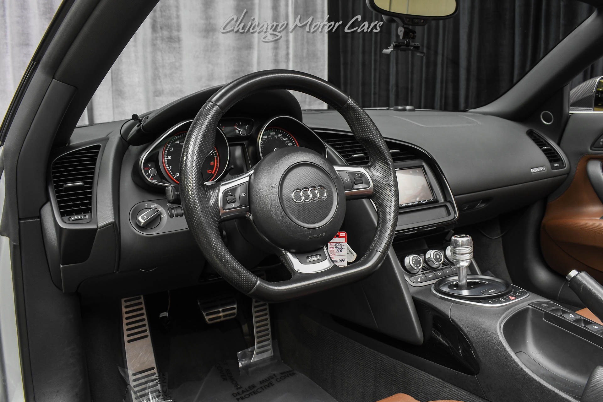 Used-2012-Audi-R8-52-V10-Quattro-Spyder-Convertible-Ice-Silver-Carbon-Fiber-Mirror-PPF