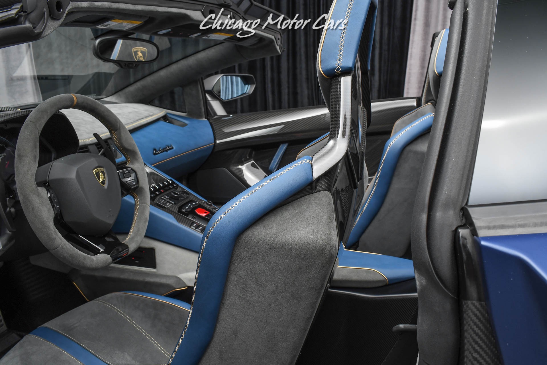 Used-2020-Lamborghini-Aventador-LP770-4-SVJ-63-Roadster-Extremely-RARE-Blu-Emera-163-Made-Collector-Quality-FULL-PPF