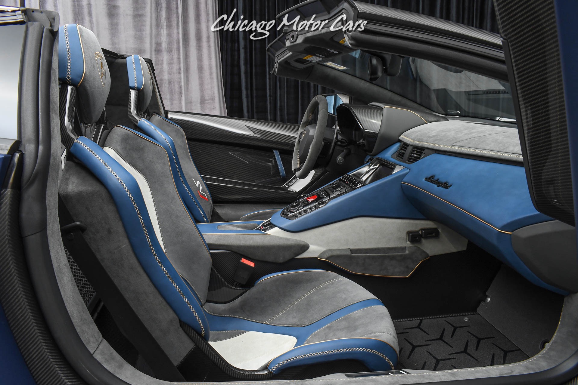 Used-2020-Lamborghini-Aventador-LP770-4-SVJ-63-Roadster-Extremely-RARE-Blu-Emera-163-Made-Collector-Quality-FULL-PPF