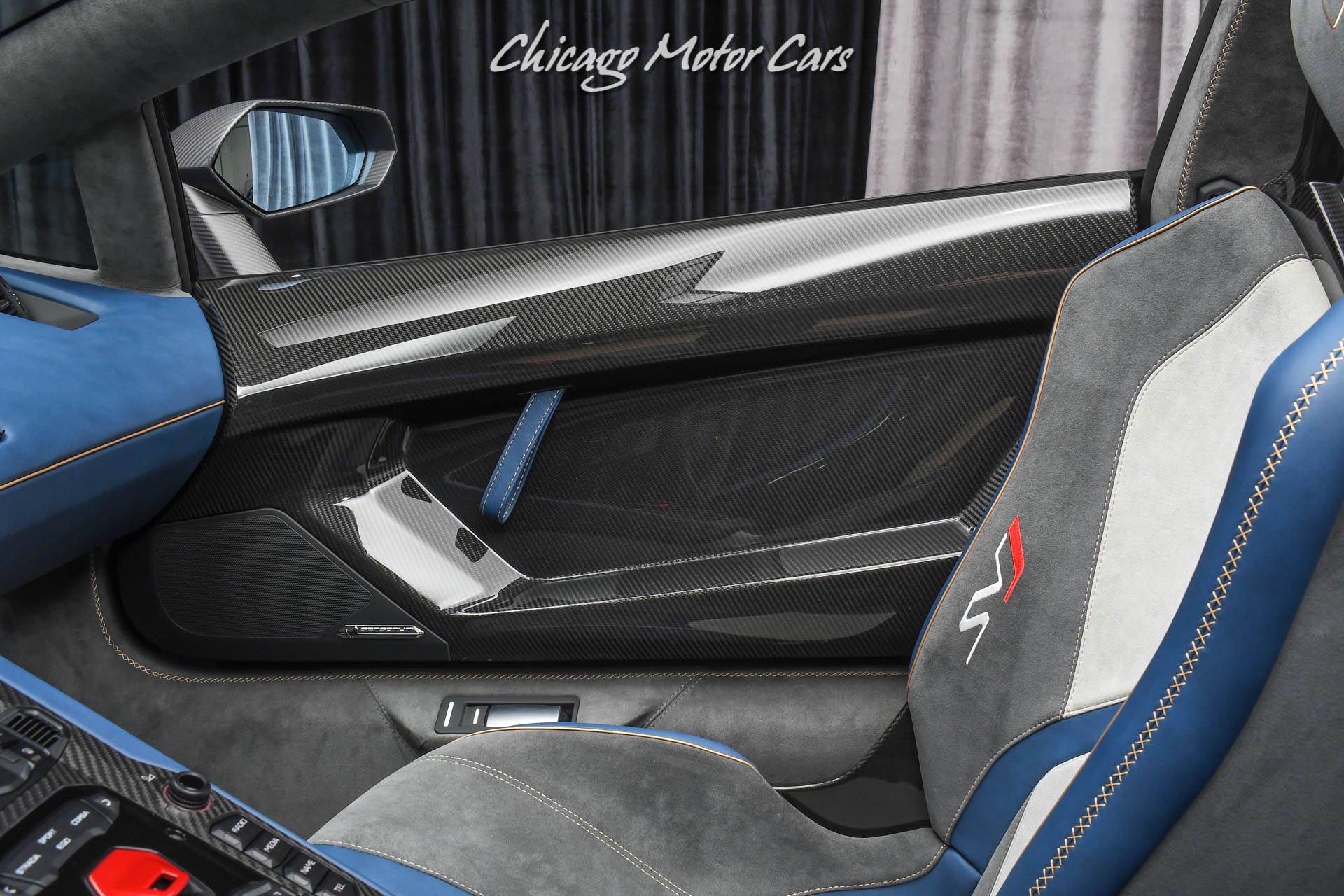 Used-2020-Lamborghini-Aventador-LP770-4-SVJ-63-Roadster-Extremely-RARE-Blu-Emera-163-Made-Collector-Quality-FULL-PPF