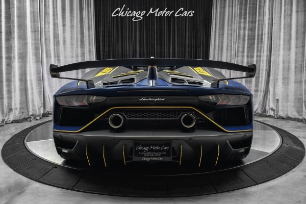Used 2020 Lamborghini Aventador LP770-4 SVJ 63 Roadster Extremely RARE Blu Emera 1/63 Made Collector Quality FULL PPF for sale Sold at Chicago Motor Cars in West Chicago IL 60185 4