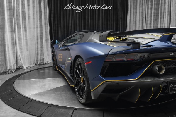 Used-2020-Lamborghini-Aventador-LP770-4-SVJ-63-Roadster-Extremely-RARE-Blu-Emera-163-Made-Collector-Quality-FULL-PPF