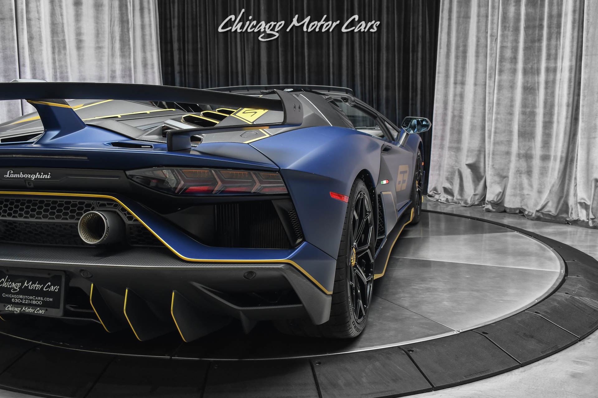 Used-2020-Lamborghini-Aventador-LP770-4-SVJ-63-Roadster-Extremely-RARE-Blu-Emera-163-Made-Collector-Quality-FULL-PPF