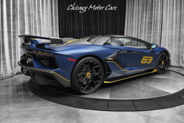 Used-2020-Lamborghini-Aventador-LP770-4-SVJ-63-Roadster-Extremely-RARE-Blu-Emera-163-Made-Collector-Quality-FULL-PPF