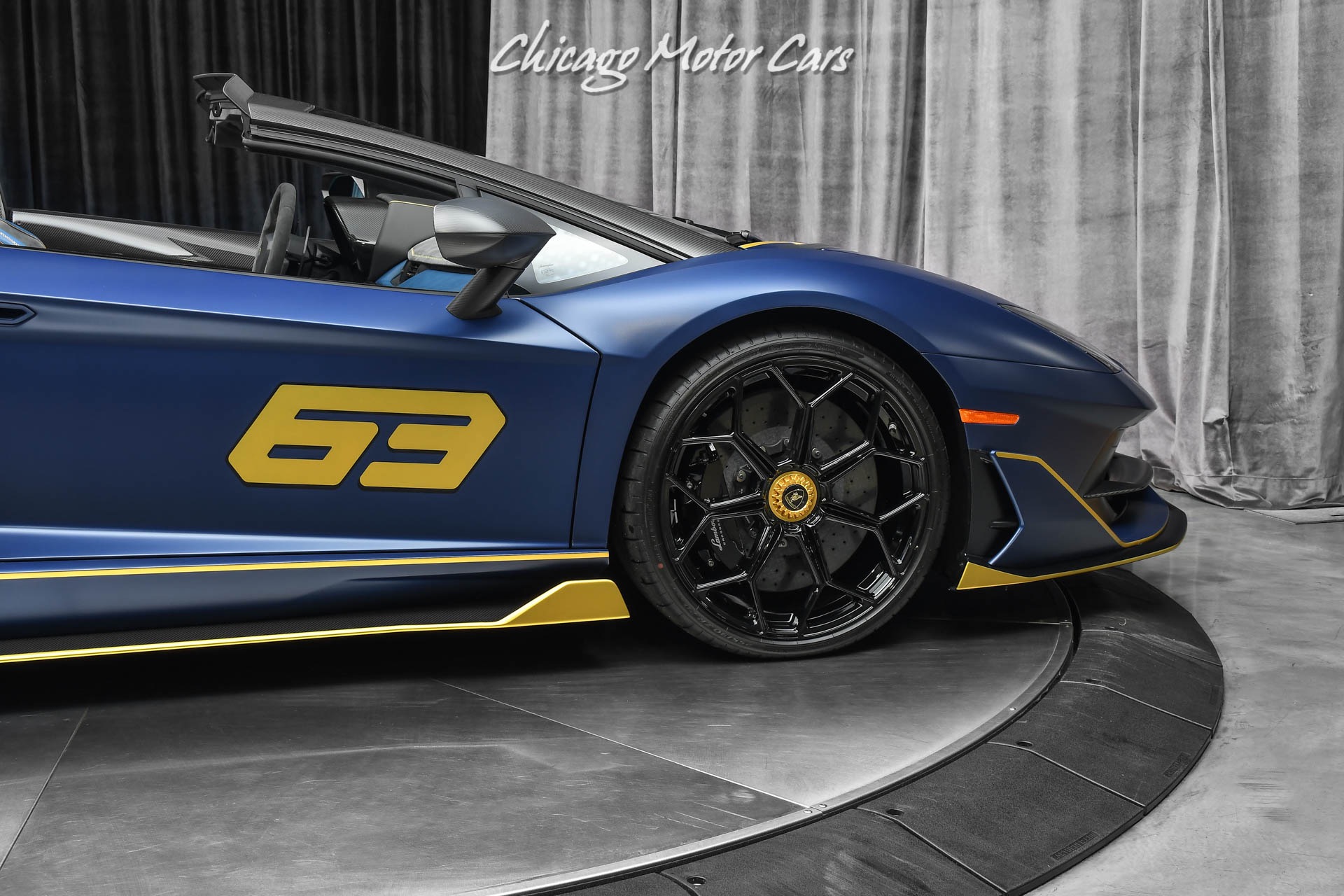 Used-2020-Lamborghini-Aventador-LP770-4-SVJ-63-Roadster-Extremely-RARE-Blu-Emera-163-Made-Collector-Quality-FULL-PPF