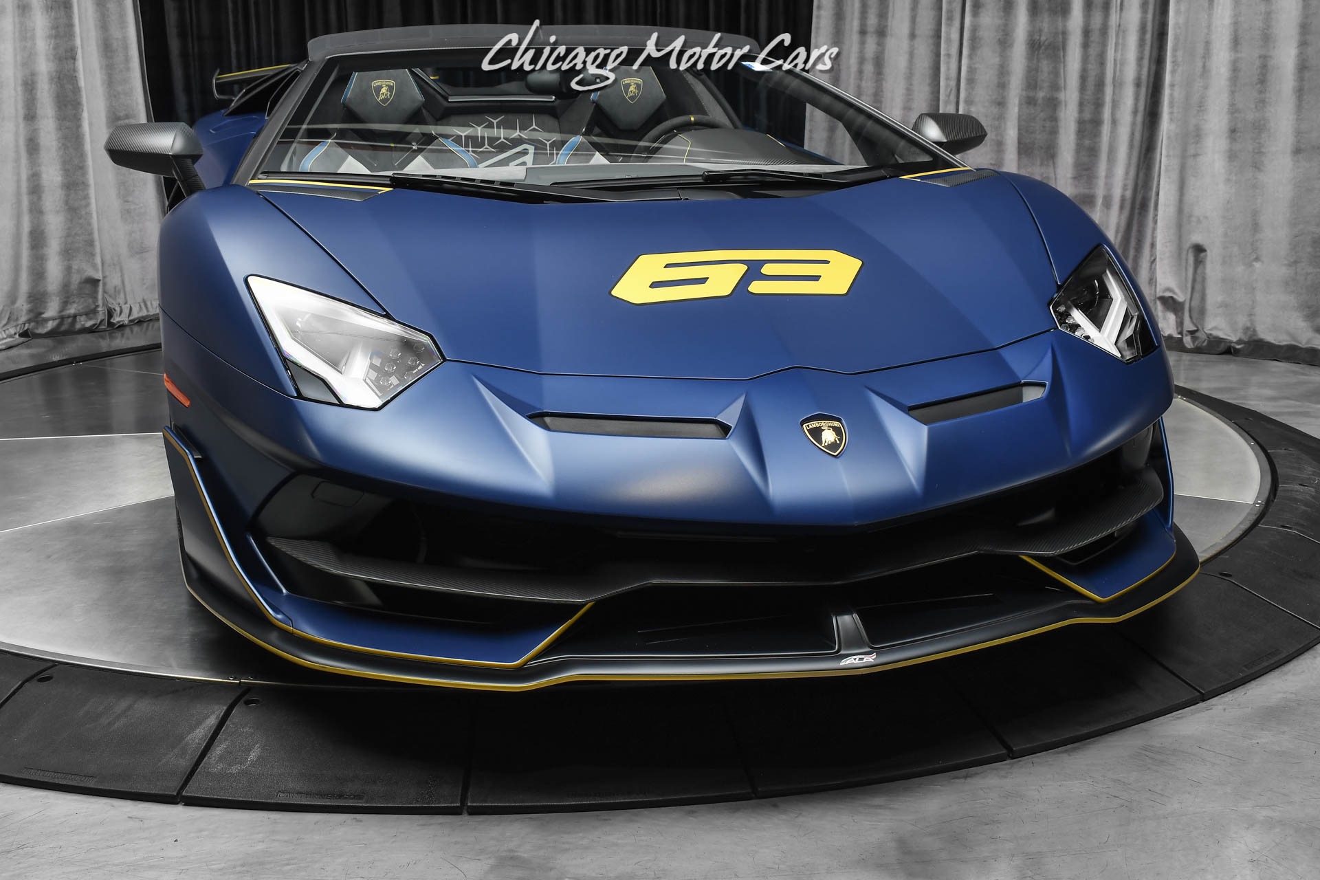 Used-2020-Lamborghini-Aventador-LP770-4-SVJ-63-Roadster-Extremely-RARE-Blu-Emera-163-Made-Collector-Quality-FULL-PPF