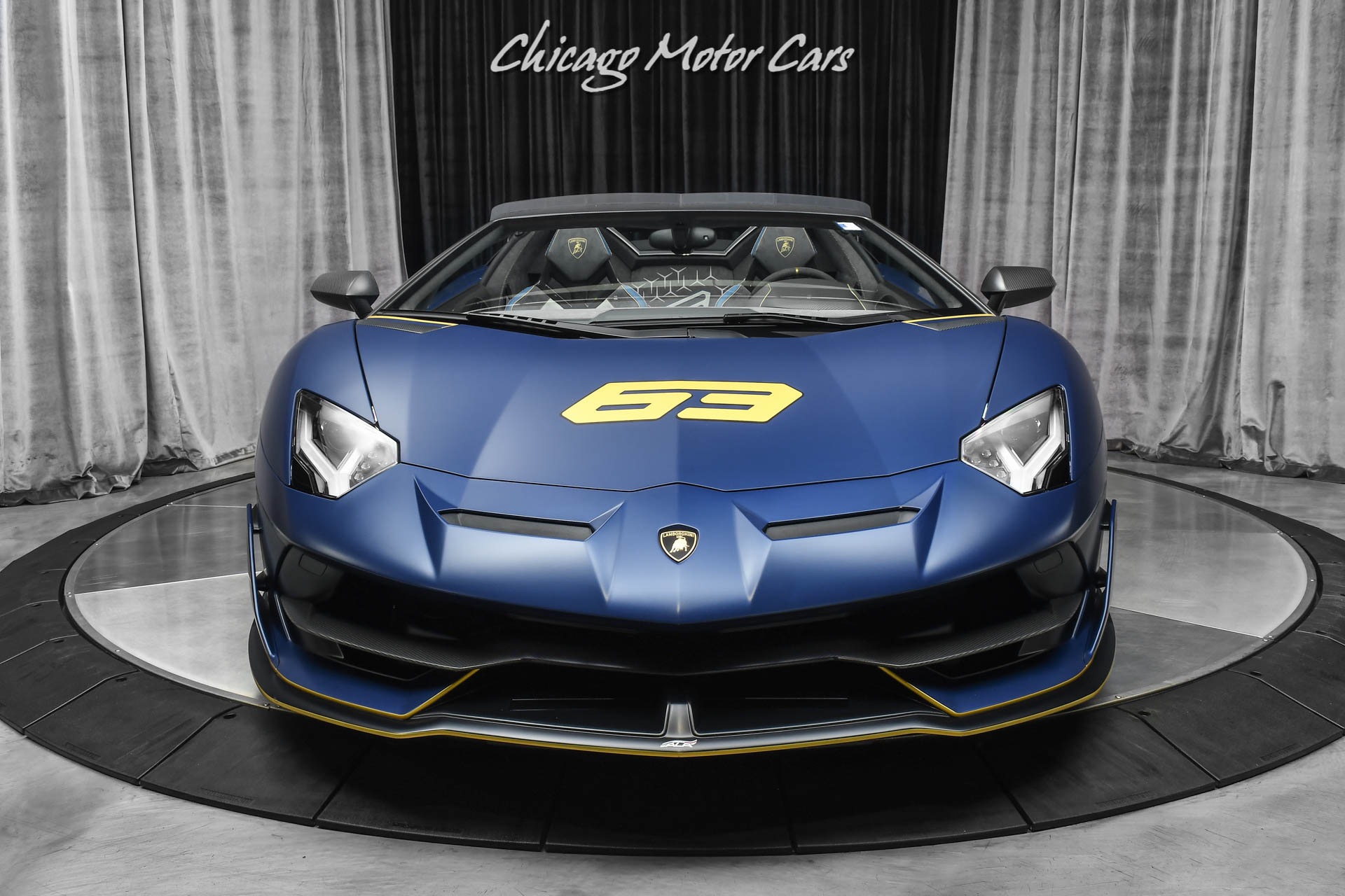 Used-2020-Lamborghini-Aventador-LP770-4-SVJ-63-Roadster-Extremely-RARE-Blu-Emera-163-Made-Collector-Quality-FULL-PPF