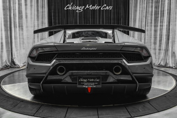 Used 2018 Lamborghini Huracan Performante LP640-4 Coupe Performante Grigio Telesto! RARE Only 7k Miles LOADED! SERVICED! for sale Sold at Chicago Motor Cars in West Chicago IL 60185 4