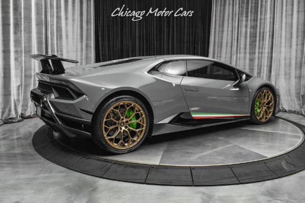 Used 2018 Lamborghini Huracan Performante LP640-4 Coupe Performante Grigio Telesto! RARE Only 7k Miles LOADED! SERVICED! for sale Sold at Chicago Motor Cars in West Chicago IL 60185 5