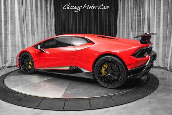 Used 2018 Lamborghini Huracan LP640-4 Performante Coupe LOADED! Stunning Rosso Mars! FI EXHAUST! for sale Sold at Chicago Motor Cars in West Chicago IL 60185 3