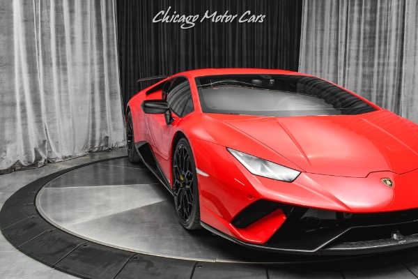 Used-2018-Lamborghini-Huracan-LP640-4-Performante-Coupe-LOADED-Stunning-Rosso-Mars-FI-EXHAUST