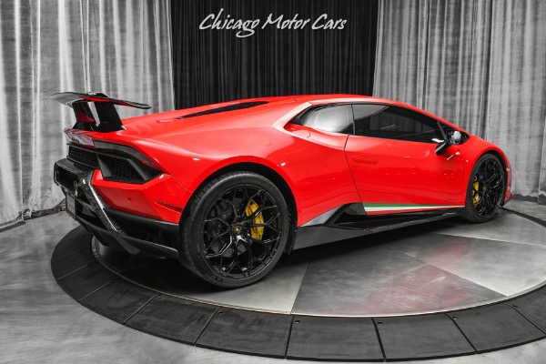 Used 2018 Lamborghini Huracan LP640-4 Performante Coupe LOADED! Stunning Rosso Mars! FI EXHAUST! for sale Sold at Chicago Motor Cars in West Chicago IL 60185 5
