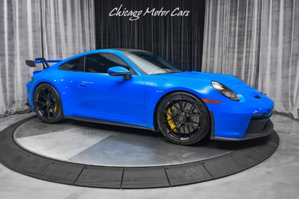 Used 2022 Porsche 911 GT3 Coupe Shark Blue! Full Bucket Seats! Incredible Spec! LOADED! PPF! for sale Sold at Chicago Motor Cars in West Chicago IL 60185 6