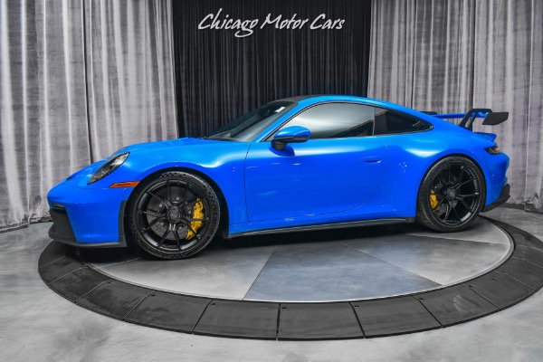Used 2022 Porsche 911 GT3 Coupe Shark Blue! Full Bucket Seats! Incredible Spec! LOADED! PPF! for sale Sold at Chicago Motor Cars in West Chicago IL 60185 1