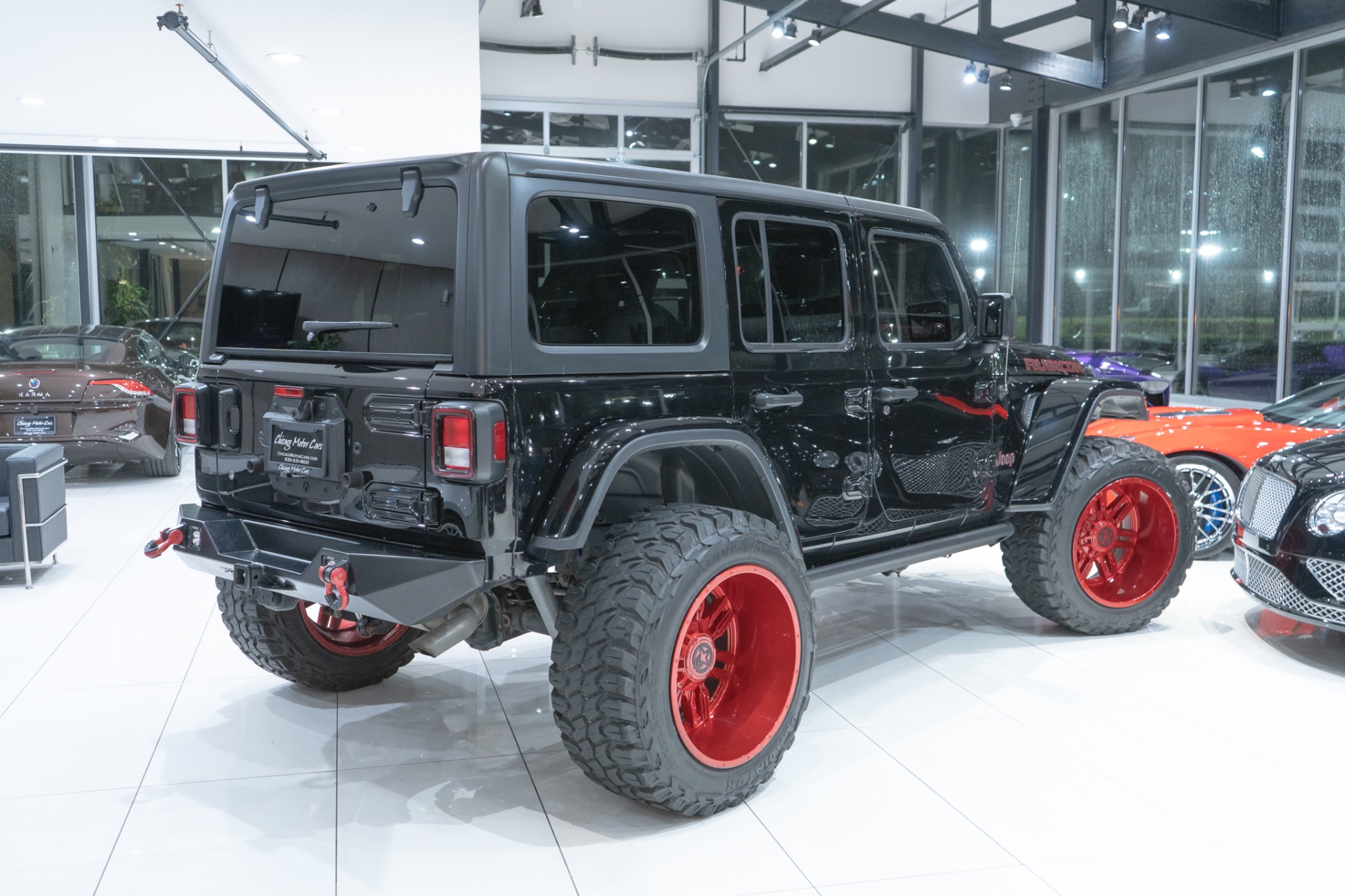 Used-2018-Jeep-Wrangler-Unlimited-Rubicon-Lifted-SuspensionWheels-Tasteful-Upgrades-LOADED