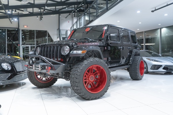 Used-2018-Jeep-Wrangler-Unlimited-Rubicon-Lifted-SuspensionWheels-Tasteful-Upgrades-LOADED