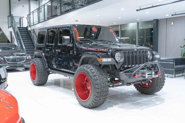 Used-2018-Jeep-Wrangler-Unlimited-Rubicon-Lifted-SuspensionWheels-Tasteful-Upgrades-LOADED