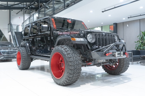 Used-2018-Jeep-Wrangler-Unlimited-Rubicon-Lifted-SuspensionWheels-Tasteful-Upgrades-LOADED