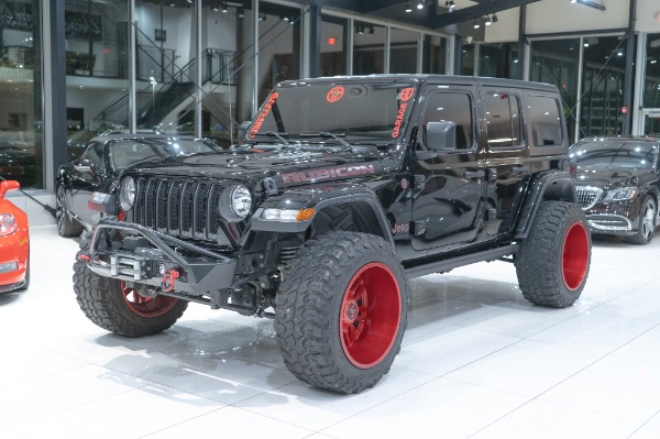 Used-2018-Jeep-Wrangler-Unlimited-Rubicon-Lifted-SuspensionWheels-Tasteful-Upgrades-LOADED