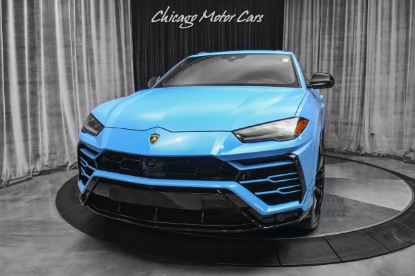 Used 2021 Lamborghini Urus SUV Blu Cepheus Only 3k Miles LOADED Huge Original MSRP! for sale Sold at Chicago Motor Cars in West Chicago IL 60185 2