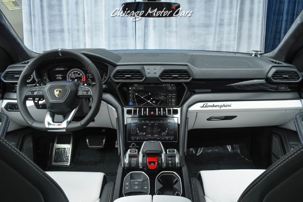 Used-2021-Lamborghini-Urus-SUV-Blu-Cepheus-Only-3k-Miles-LOADED-Huge-Original-MSRP