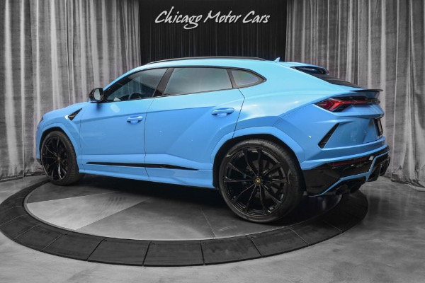 Used 2021 Lamborghini Urus SUV Blu Cepheus Only 3k Miles LOADED Huge Original MSRP! for sale Sold at Chicago Motor Cars in West Chicago IL 60185 3