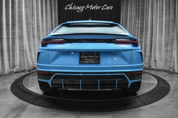 Used 2021 Lamborghini Urus SUV Blu Cepheus Only 3k Miles LOADED Huge Original MSRP! for sale Sold at Chicago Motor Cars in West Chicago IL 60185 4