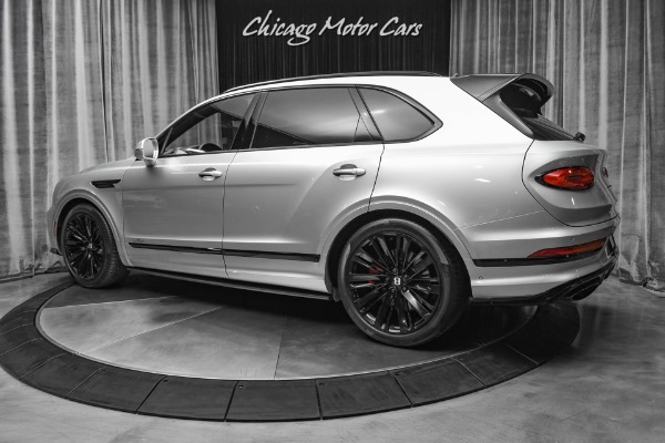 Used 2021 Bentley Bentayga Speed SUV Black Spec with Black Wheels LOADED Stunning Combination! for sale Sold at Chicago Motor Cars in West Chicago IL 60185 3