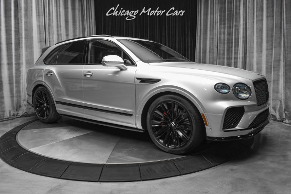 Used 2021 Bentley Bentayga Speed SUV Black Spec with Black Wheels LOADED Stunning Combination! for sale Sold at Chicago Motor Cars in West Chicago IL 60185 6