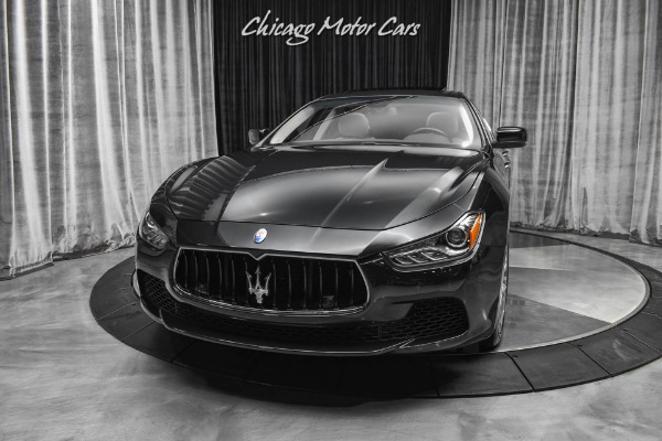 Used 2015 Maserati Ghibli SQ4 Sedan AWD Recent Service Highly Optioned 404HP Over $85k MSRP New for sale Sold at Chicago Motor Cars in West Chicago IL 60185 2