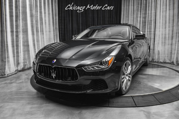 Used-2015-Maserati-Ghibli-SQ4-Sedan-Premium-Surround-Sound-Super-Luxurious-LOW-Miles