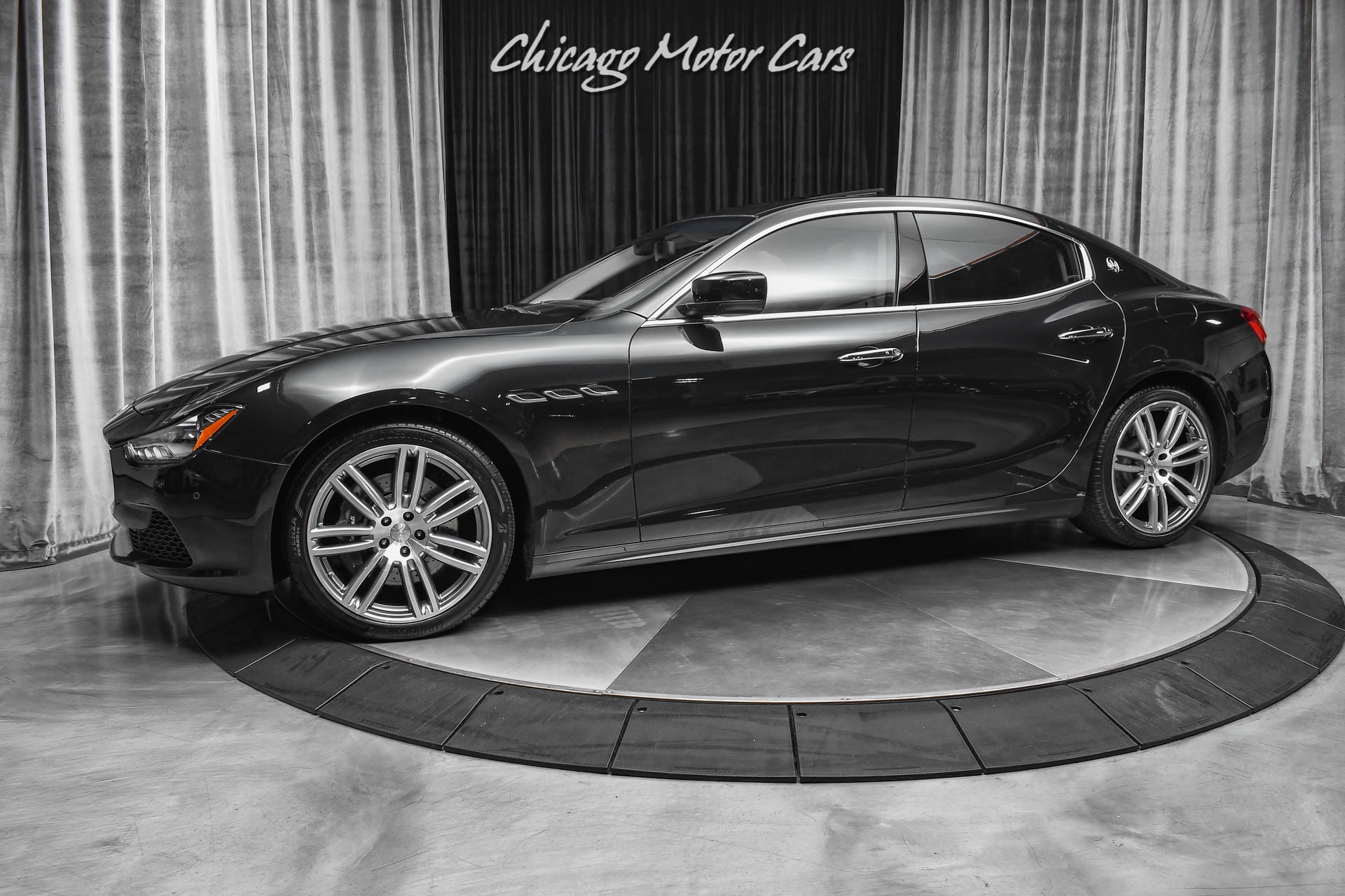 Used 2015 Maserati Ghibli SQ4 Sedan AWD Recent Service Highly Optioned 404HP Over $85k MSRP New for sale Sold at Chicago Motor Cars in West Chicago IL 60185 1