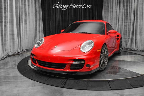 Used 2007 Porsche 911 Turbo Coupe Guards Red! 650HP! BY DESIGN STAGE 4! 20 STRASSE Wheels! for sale Sold at Chicago Motor Cars in West Chicago IL 60185 2