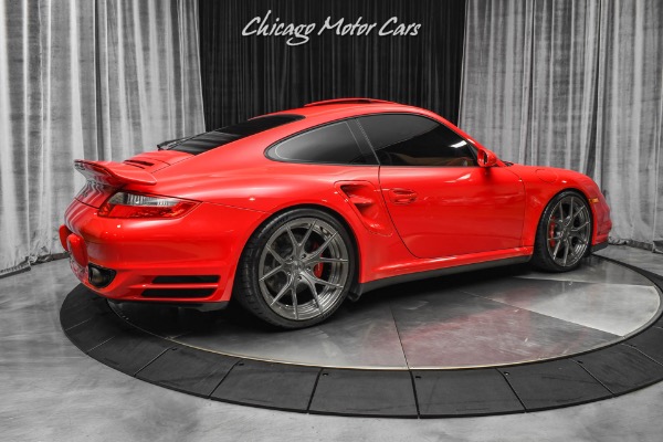 Used 2007 Porsche 911 Turbo Coupe Guards Red! 650HP! BY DESIGN STAGE 4! 20 STRASSE Wheels! for sale Sold at Chicago Motor Cars in West Chicago IL 60185 5